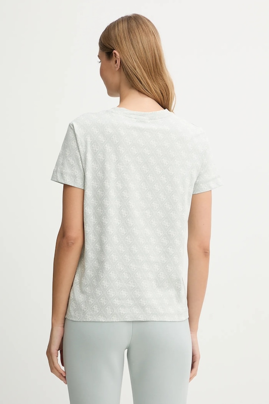 Odzież Guess t-shirt bawełniany RHOMBUS V5BI14.I3Z14 zielony