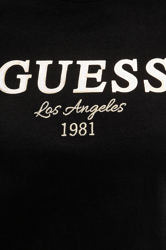 Guess pamut póló BIBIA V5BI15.KA260 fekete