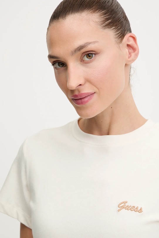 Guess tricou ALBA bej V5BI17.KCBF1