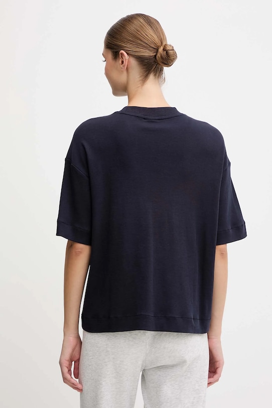 Odzież Napapijri t-shirt bawełniany S-Irto NP0A88SO1761 granatowy