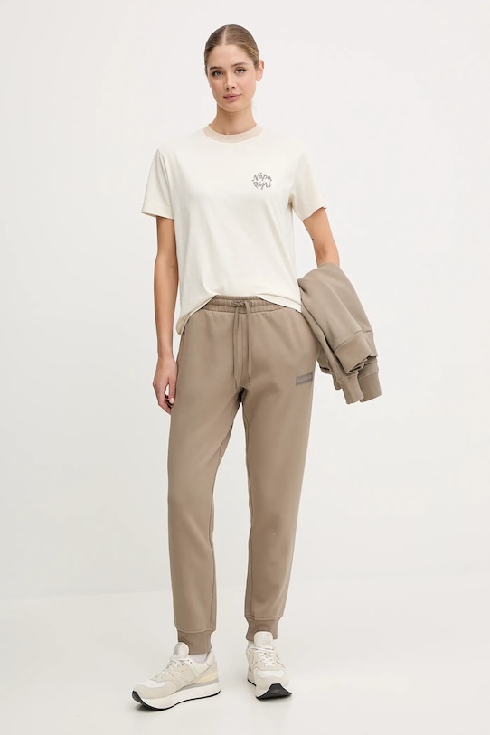 Napapijri tricou din bumbac S-Fedaia NP0A88XON1J1 bej AW25