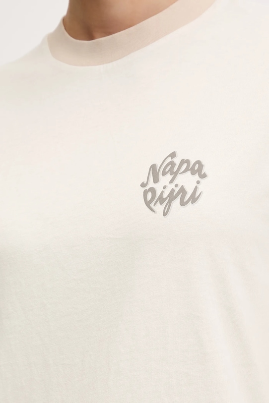 Napapijri tricou din bumbac S-Fedaia NP0A88XON1J1 bej