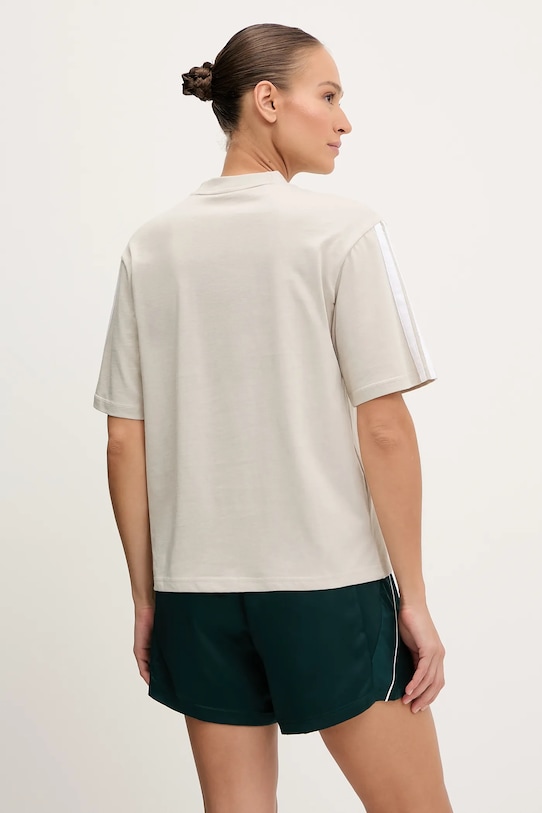 Odzież adidas t-shirt bawełniany Essentials JE1219 beżowy