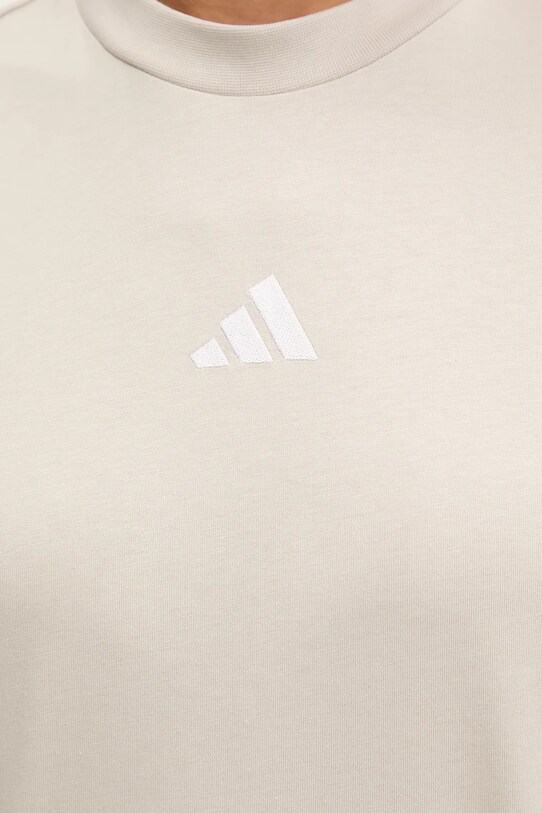 adidas tricou din bumbac Essentials JE1219 bej