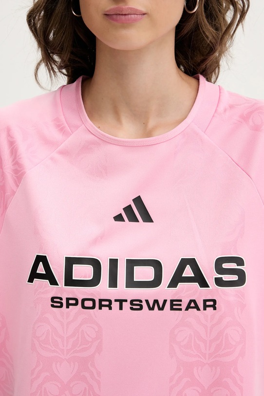 adidas t-shirt Tiro JL9213 różowy