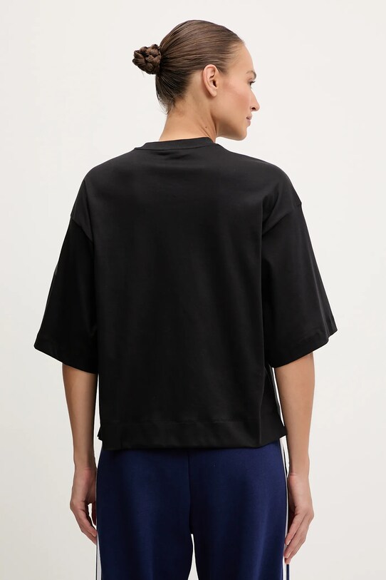Îmbrăcăminte adidas tricou din bumbac All SZN JM3800 negru