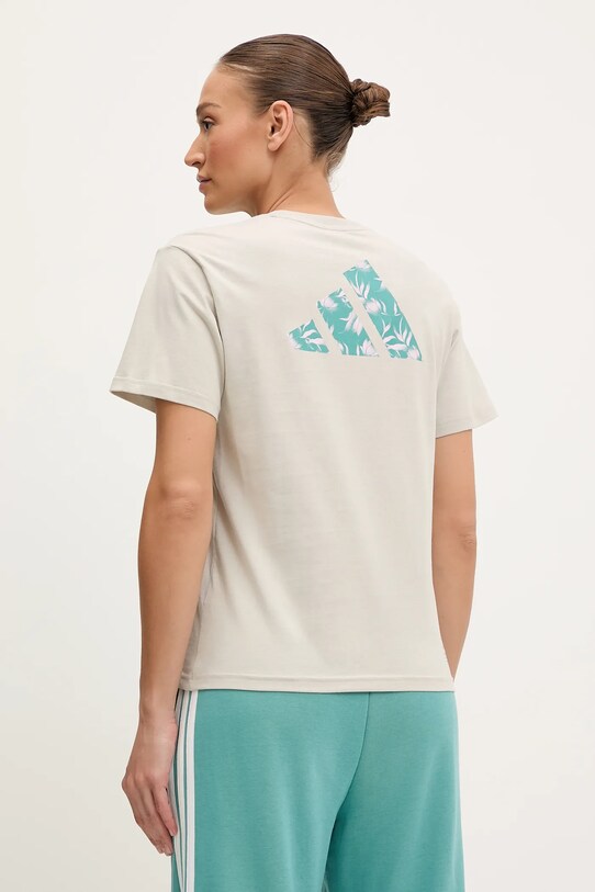 Îmbrăcăminte adidas tricou din bumbac Tiro JM4358 bej