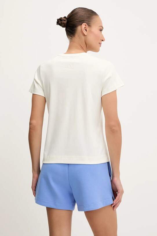 Îmbrăcăminte adidas tricou din bumbac Cat JV8515 bej