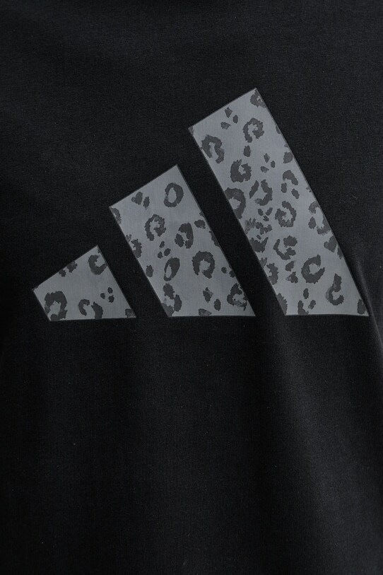 adidas t-shirt bawełniany Animal JV8536 czarny