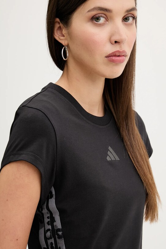 Μπλουζάκι adidas 3-Stripes μαύρο KB6008