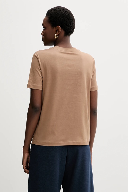 Odzież MM t-shirt bawełniany GATTONI 2526946058600 brązowy