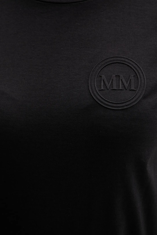 MM t-shirt bawełniany GATTONI 2526946058600 czarny