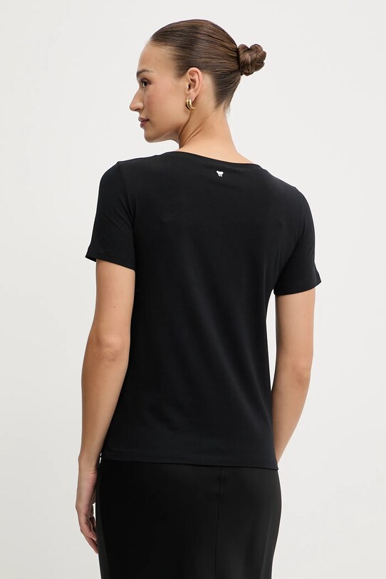 Odzież Weekend Max Mara t-shirt MULTIB 2525976011600 czarny