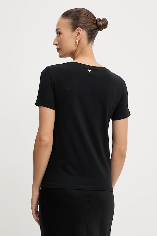 Ρούχα Μπλουζάκι Weekend Max Mara MULTIB 2525976011600 μαύρο
