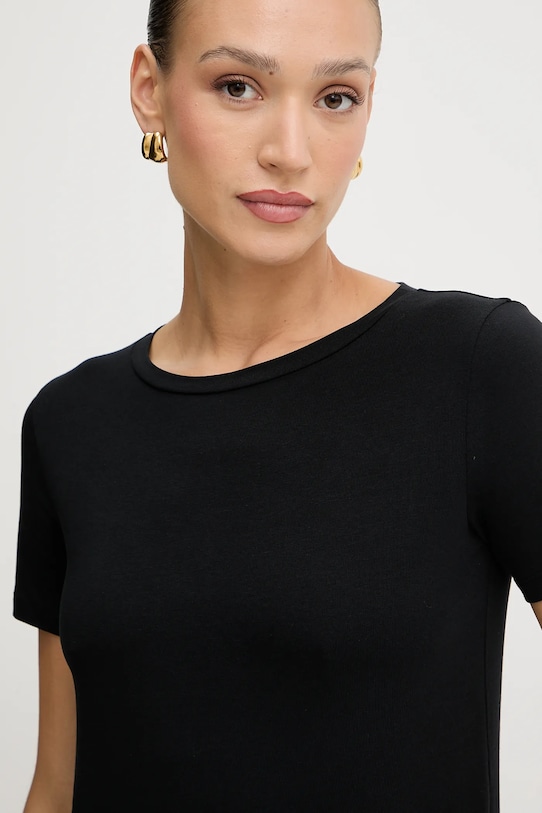 Μπλουζάκι Weekend Max Mara MULTIB μαύρο 2525976011600