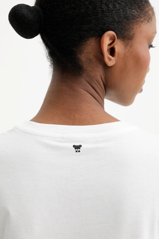 Weekend Max Mara t-shirt bawełniany GUGLIA 2525976031600 biały