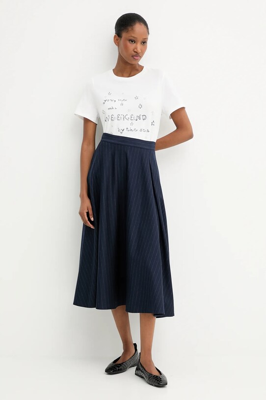 Weekend Max Mara tricou din bumbac ARA 2525976041600 alb AW25