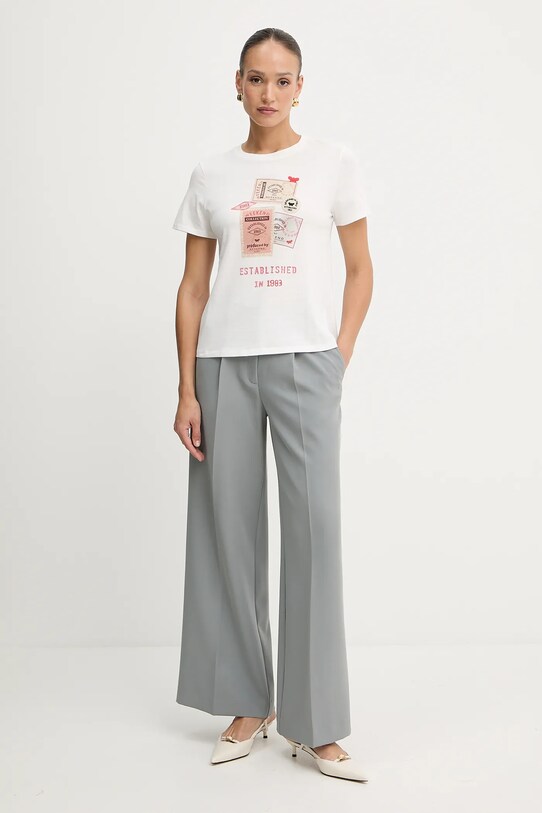 Weekend Max Mara t-shirt in cotone ARA 2525976041600 bianco AW25