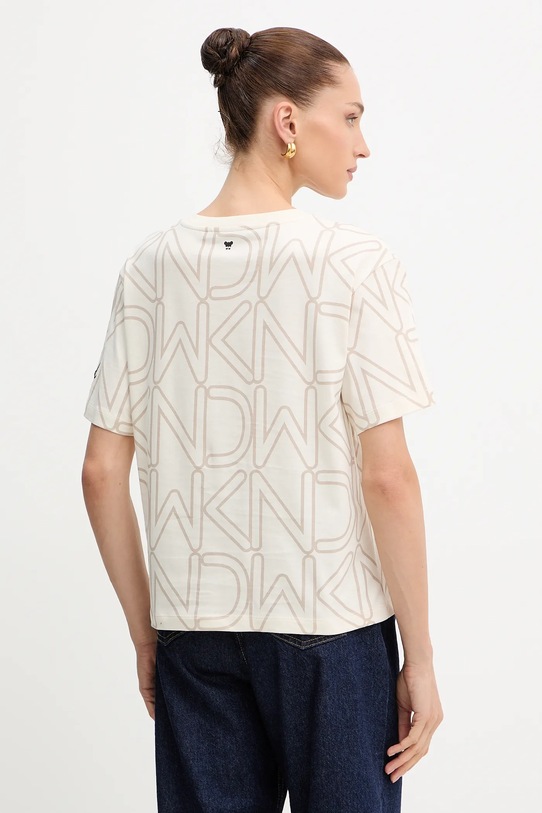 Odzież Weekend Max Mara t-shirt bawełniany 2525976051600 beżowy