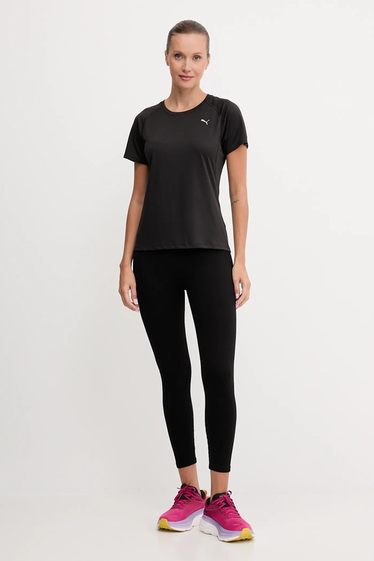 Puma t-shirt treningowy 526578 czarny AW25