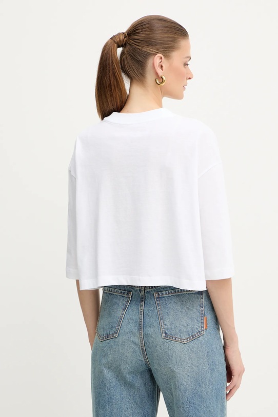 Odzież Armani Exchange t-shirt bawełniany XW001080.AF10356 biały