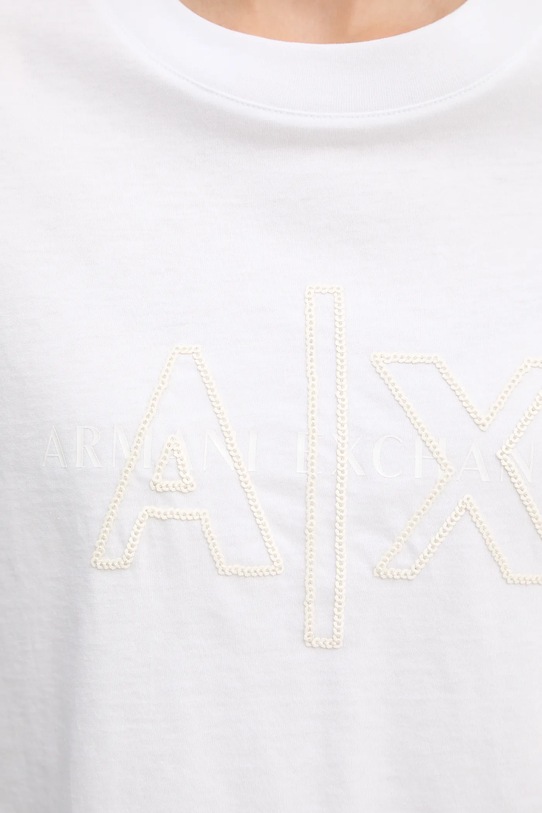 Armani Exchange t-shirt bawełniany XW001080.AF10356 biały