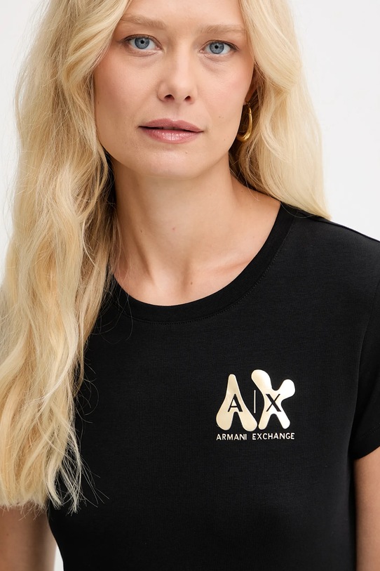 Armani Exchange t-shirt czarny XW001347.AF17173