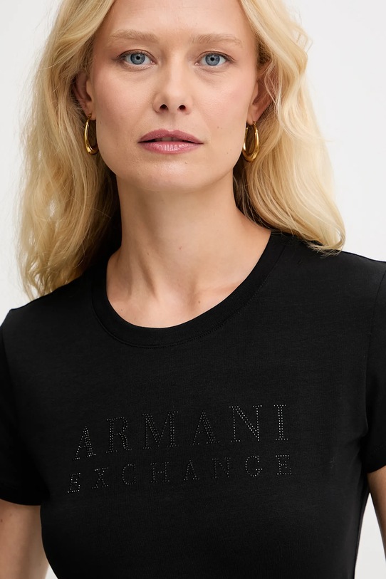 Armani Exchange t-shirt czarny XW001349.AF17173