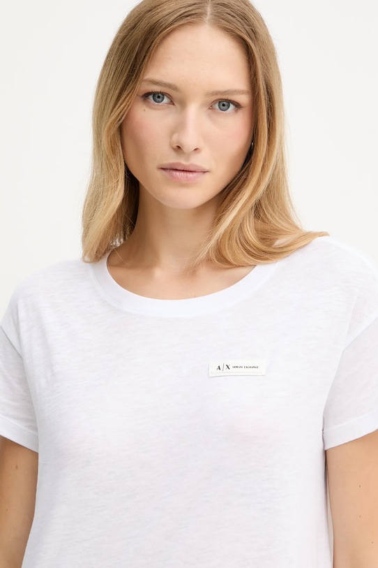 Armani Exchange t-shirt bawełniany biały XW001363.AF16296