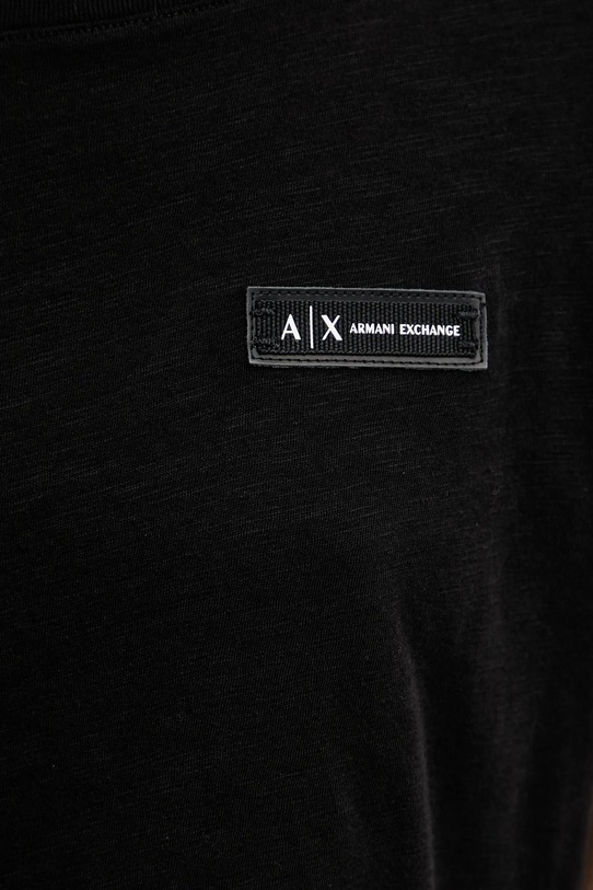 Бавовняна футболка Armani Exchange XW001363.AF16296 чорний