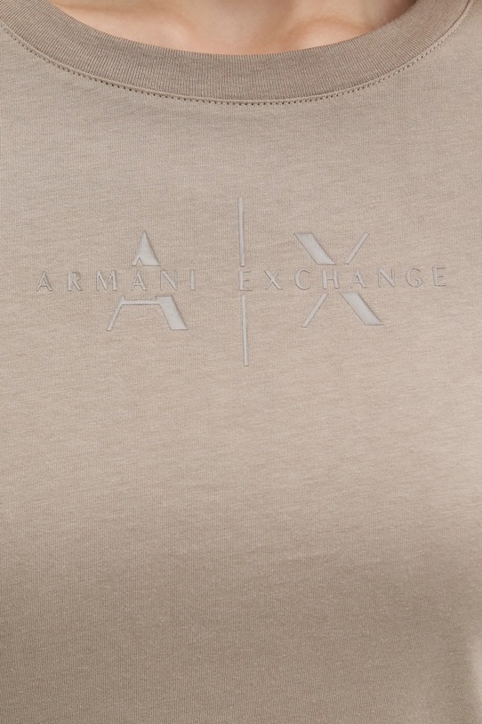 Armani Exchange t-shirt bawełniany XW001366.AF10356 zielony