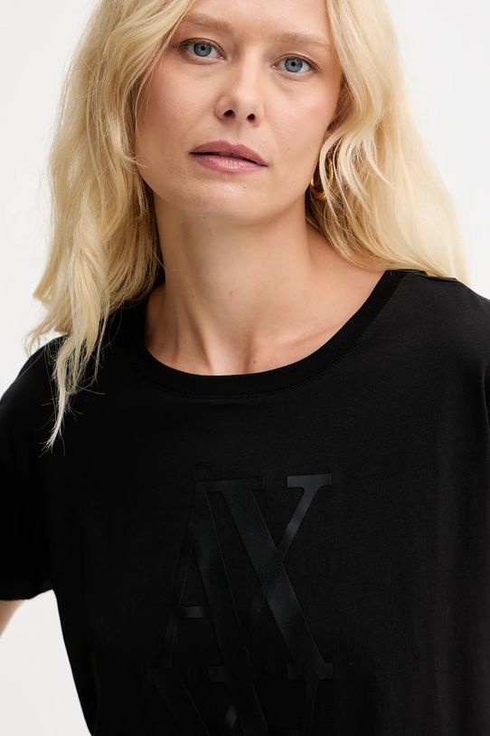 Armani Exchange t-shirt bawełniany czarny XW001373.AF10356