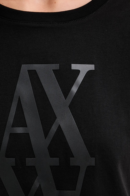 Armani Exchange t-shirt bawełniany XW001373.AF10356 czarny