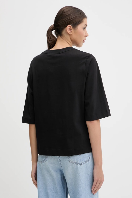 Odzież Farm Rio t-shirt bawełniany 336499 czarny