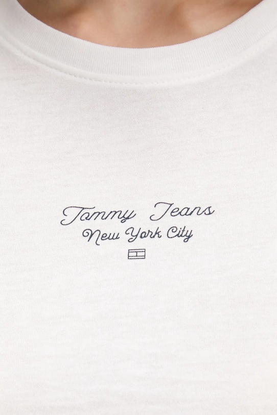 Tommy Jeans t-shirt DW0DW21542 biały