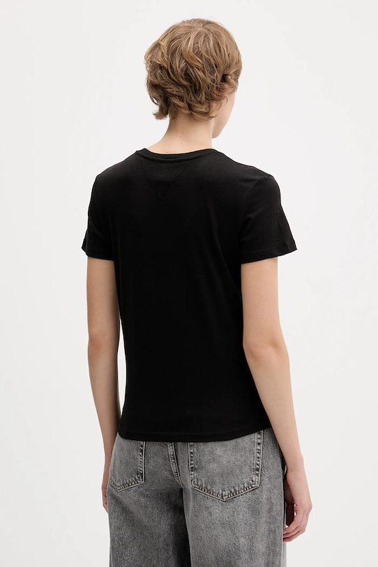 Oblečenie Tričko Tommy Jeans DW0DW21956 čierna