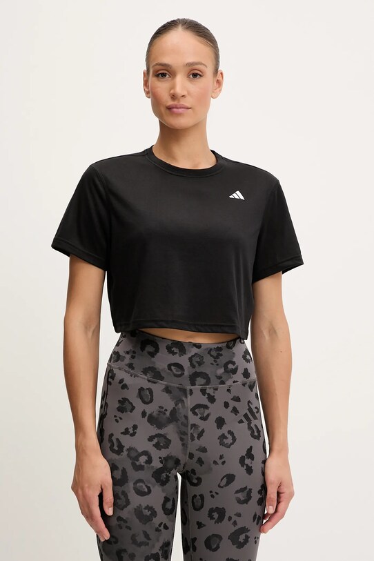 adidas Performance tricou de antrenament WORKOUT ESSENTIALS uni negru JC9555