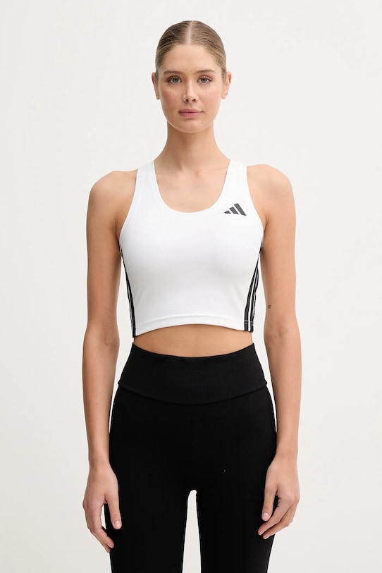 adidas Performance top treningowy Train Essentials wzorzyste biały JF8916