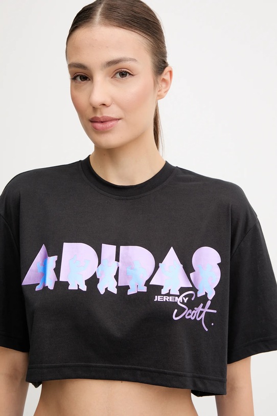 Μπλουζάκι προπόνησης adidas Performance PRIDE μαύρο JL7613