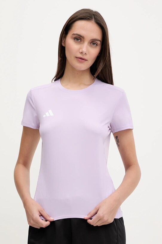 adidas Performance maglietta da allenamento Adizero slim violetto JM8336