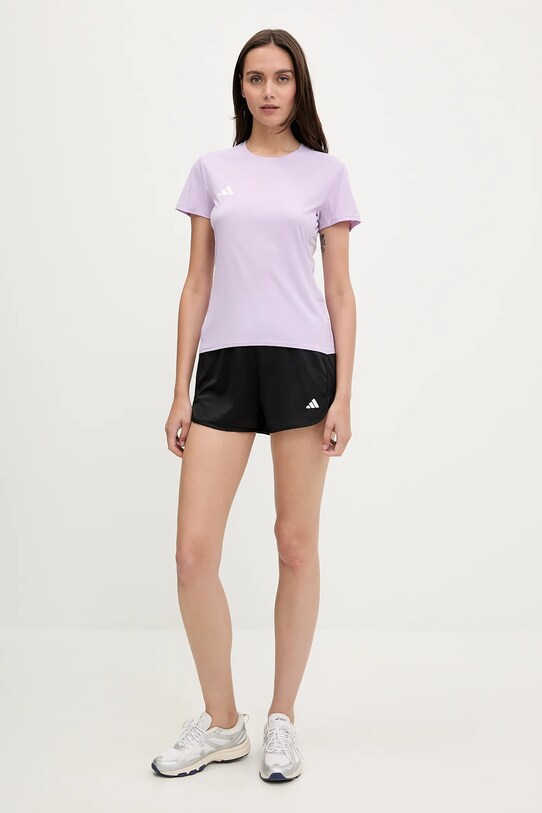 adidas Performance maglietta da allenamento Adizero JM8336 violetto AW25