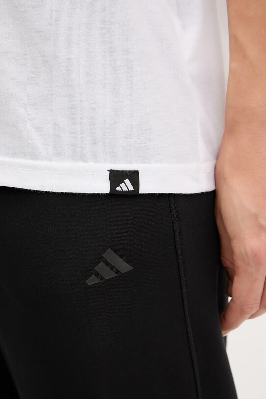 adidas Performance tricou de antrenament POWER JM8982 alb