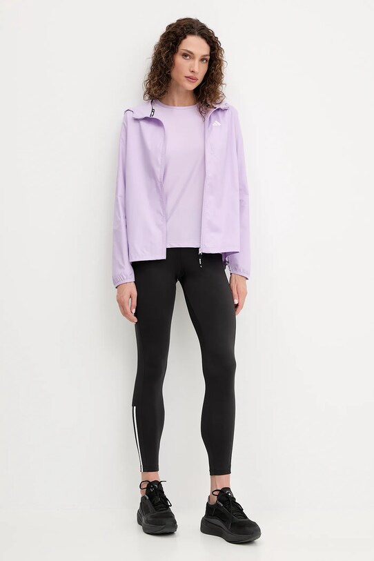 adidas Performance longsleeve do biegania Own The Run JW9670 fioletowy AW25