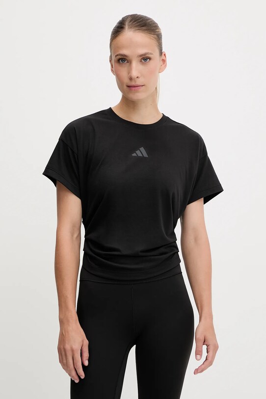 Tréninkové tričko adidas Performance POWER hladký černá JX1190