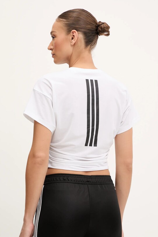 Îmbrăcăminte adidas Performance tricou de antrenament POWER JX1194 alb