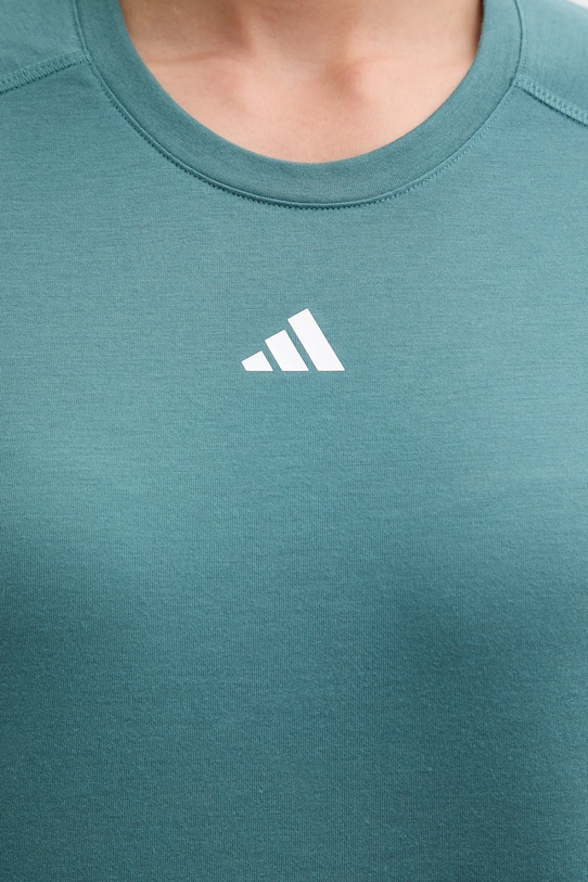 adidas Performance tricou de antrenament WORKOUT ESSENTIALS JY4571 turcoaz