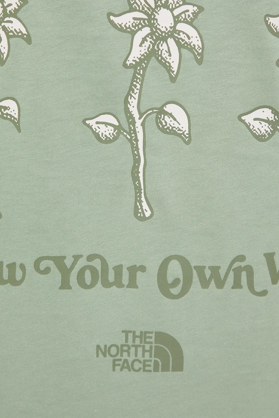 The North Face tricou din bumbac Connect Relaxed NF0A8E41BQ11 verde