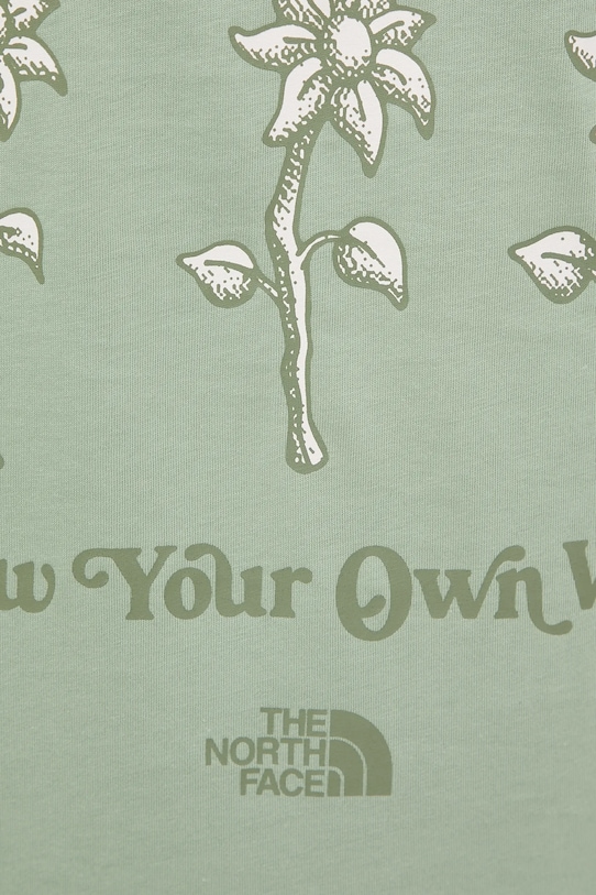 The North Face t-shirt bawełniany Connect Relaxed NF0A8E41BQ11 zielony