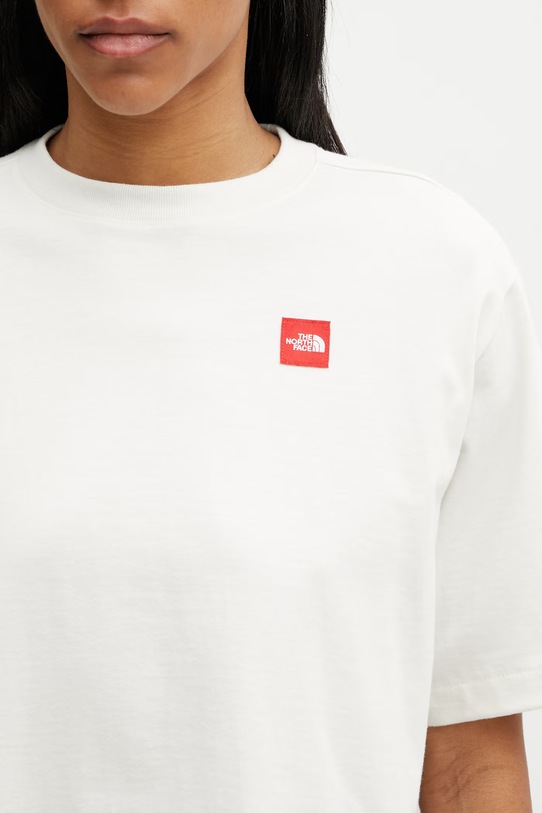 The North Face tricou de damă din bumbac Redbox bej NF0A8EG6QLI1