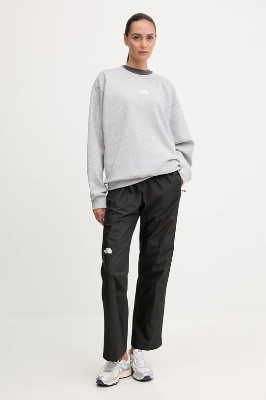 The North Face t-shirt bawełniany Dome Relaxed NF0A8DZ2RHI1 szary AW25